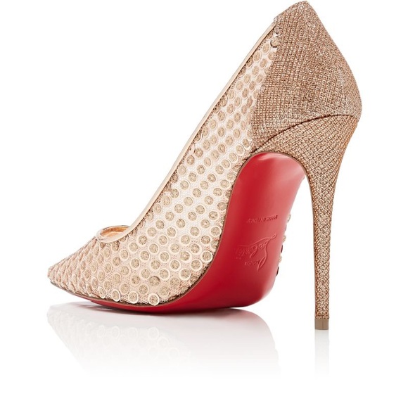 Christian Louboutin Lace 554 100 Cabaret Pumps - Picture 2 of 8